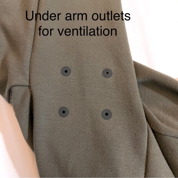 Lululemon Escape and Explore LS Size Medium Color Sage Stone and Silver - Picture 14 of 16